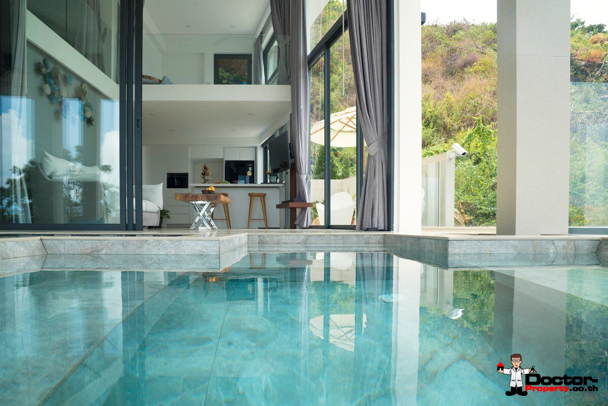 5 Bedroom Sea View Villa - Plai Laem - Koh Samui - for sale
